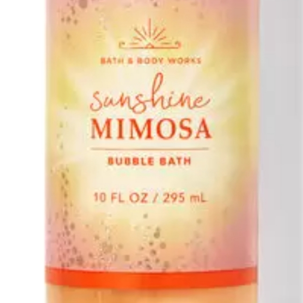 Bath&Body Works bubble bath